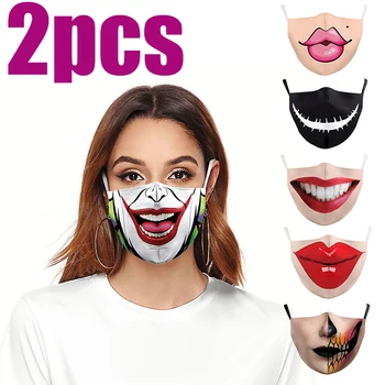 Color Role-playing Skull Series Big Mouth Mask Printed Fabric Mask Protection PM 2.5 Mask Dustproof Washable Reusable Mask
Color Role-playing Skull Series Big Mouth Mask Printed Fabric Mask Protection PM 2.5 Mask Dustproof Washable Reusable Mask