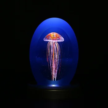 $ Home Decoration Blue Jellyfish With Light Base US Plug Glow in the Dark Sculpture Glass Paperweight Hand Blown Glass Art R483
$ Home Decoration Blue Jellyfish With Light Base US Plug Glow in the Dark Sculpture Glass Paperweight Hand Blown Glass Art R483
