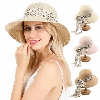Elifashion Summer Straw Hat Women Wide Brim Beach Hat Foldable Sun Block UV Protection Hat Bone Bow Ribbon Fashion For Women
Elifashion Summer Straw Hat Women Wide Brim Beach Hat Foldable Sun Block UV Protection Hat Bone Bow Ribbon Fashion For Women