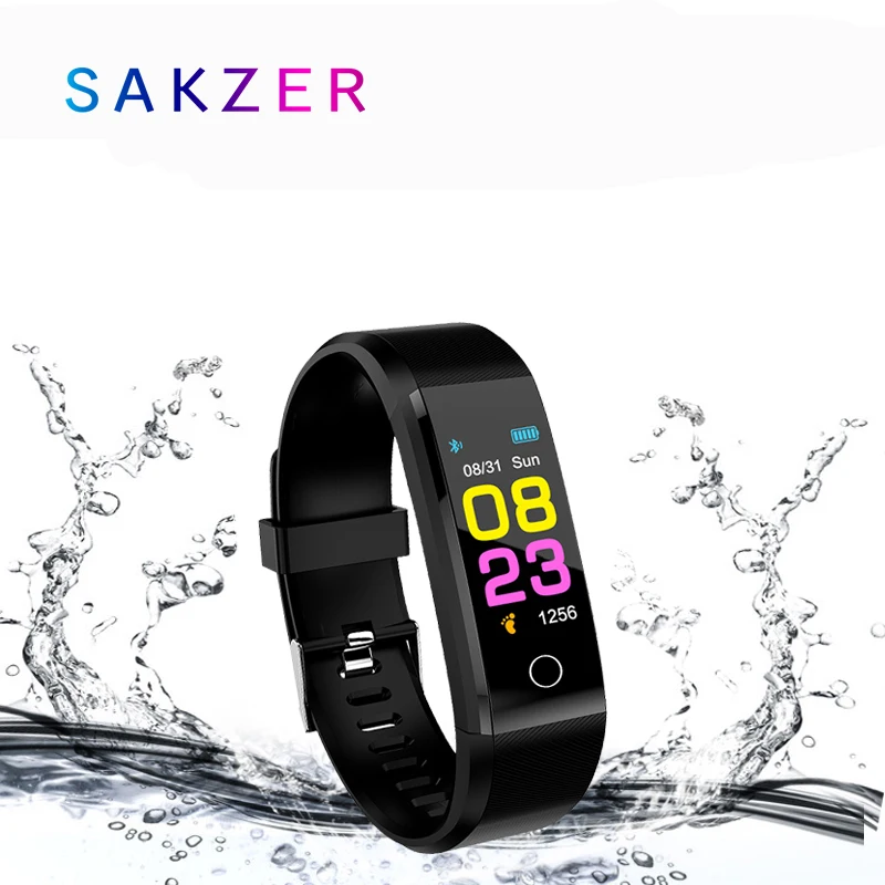 115 Plus Smart Wristband Blood Pressure Watch Fitness Tracker Heart Rate Monitor Band Smart Activity Tracker Bracelet
115 Plus Smart Wristband Blood Pressure Watch Fitness Tracker Heart Rate Monitor Band Smart Activity Tracker Bracelet