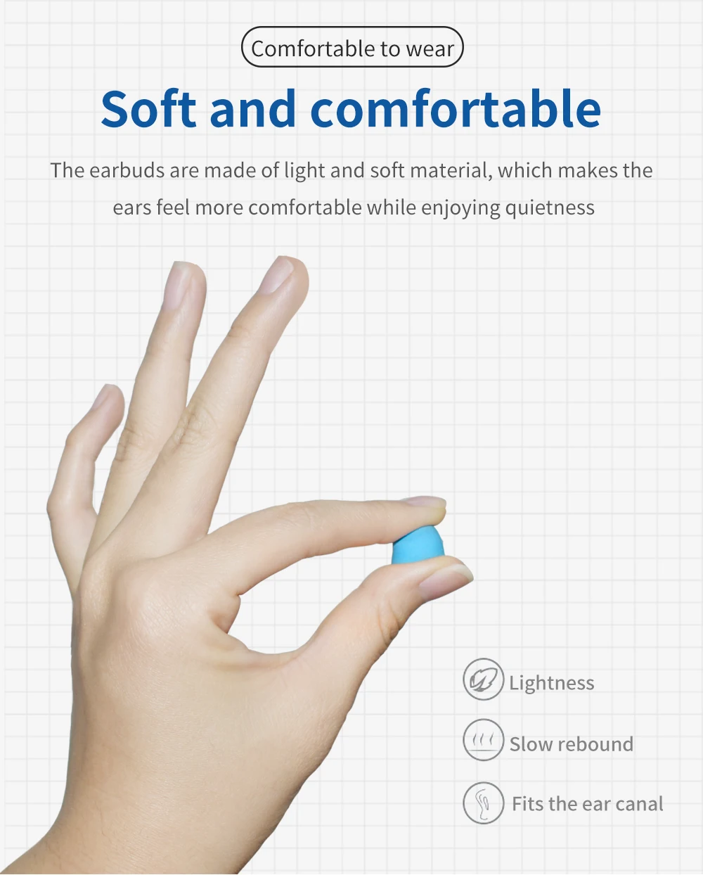 Generic 80 Pairs Earplugs Antinoise Sleeping Plugs Sleeping Ear