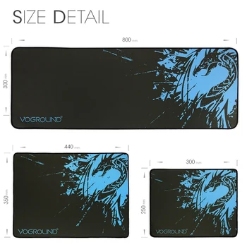 Voground Blue Dragon Speed Locking Edge Natural Rubber Mouse Pad Large Waterproof Desk Gaming Mousepad Mat For Warcraft Dota Lol
Voground Blue Dragon Speed Locking Edge Natural Rubber Mouse Pad Large Waterproof Desk Gaming Mousepad Mat For Warcraft Dota Lol
