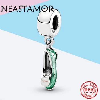 100% 925 Sterling Silver Green shoes enamel Dangle Charm pendant Bead Fit Original Pandora Charm Bracelet Bangle Jewelry making
100% 925 Sterling Silver Green shoes enamel Dangle Charm pendant Bead Fit Original Pandora Charm Bracelet Bangle Jewelry making