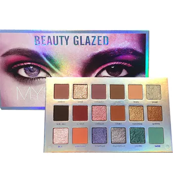 18 Colors Glitter Matte Eyeshadow Palette Fluorescent Rainbow Disk Highlight Eyeshadow Palette Maquillage Eye Shadow Palettes 
18 Colors Glitter Matte Eyeshadow Palette Fluorescent Rainbow Disk Highlight Eyeshadow Palette Maquillage Eye Shadow Palettes