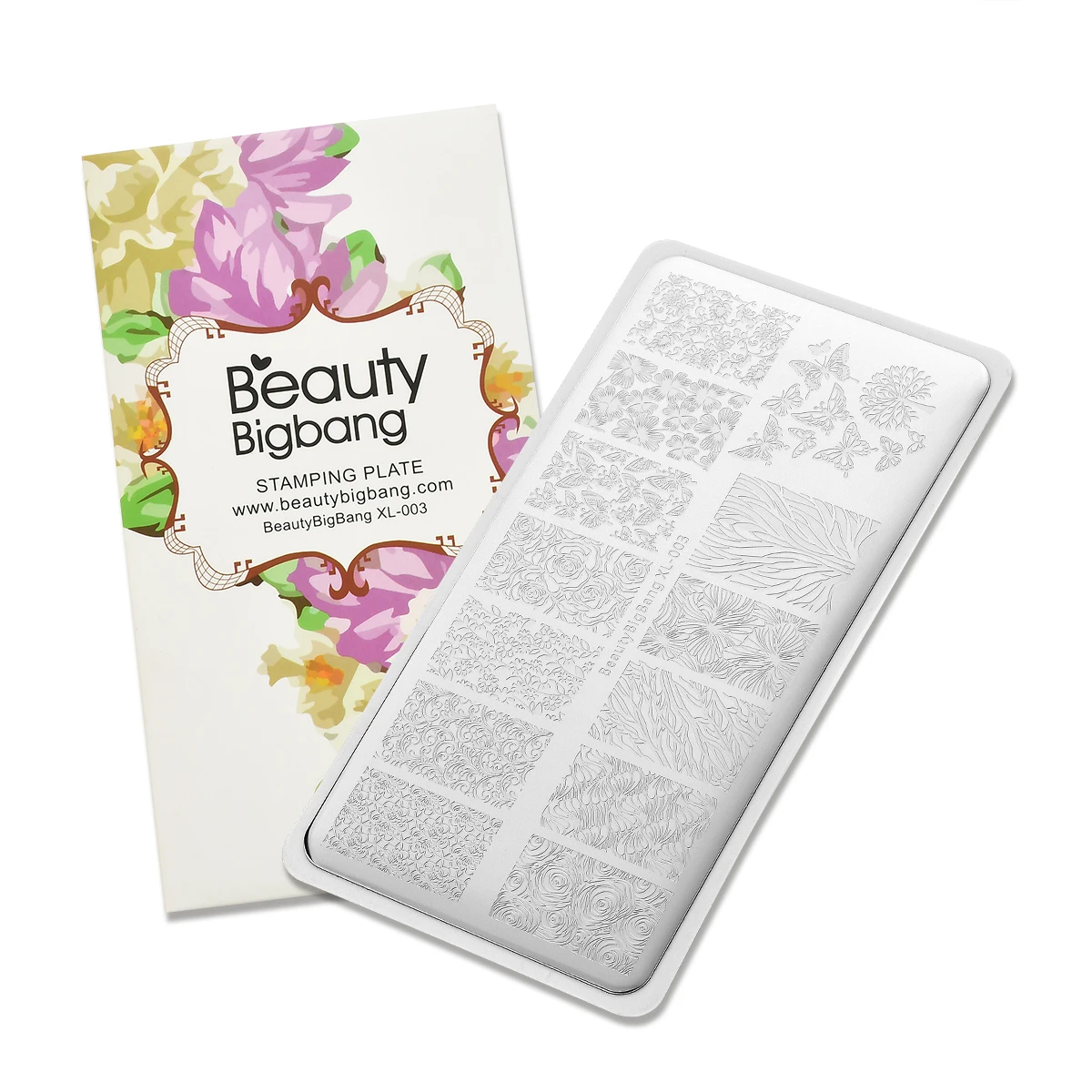 BeautyBigBang Nail Stamping Plate Butterfly Flower Animal Nail Templates Stainless Nail Stencils Stamp Template
BeautyBigBang Nail Stamping Plate Butterfly Flower Animal Nail Templates Stainless Nail Stencils Stamp Template