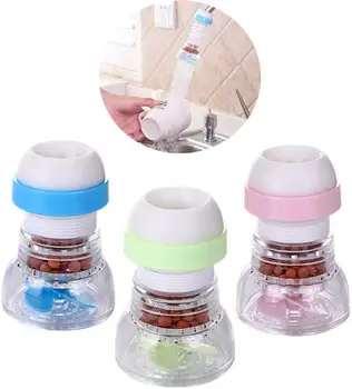 360 Degree Rotating Water Saver Swivel Tap Adjustable Aerator with Flexible Sink Attachment for Bathroom Kitchen Faucet Parts 
360 Degree Rotating Water Saver Swivel Tap Adjustable Aerator with Flexible Sink Attachment for Bathroom Kitchen Faucet Parts