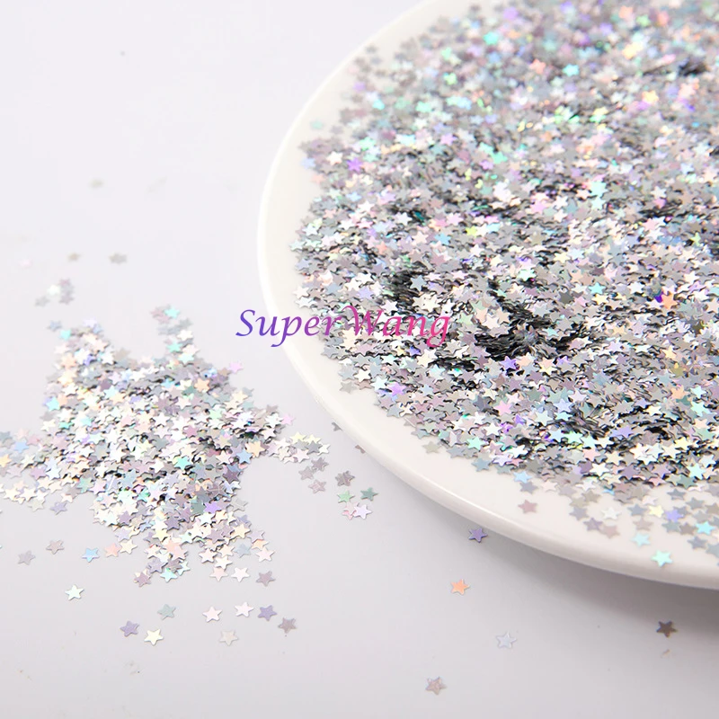 

1Kg Winking Star High Flash Shinning Laser Color Nails Glitter Nail Art Decoration Tumblers Craft DIY Accessoires Festival