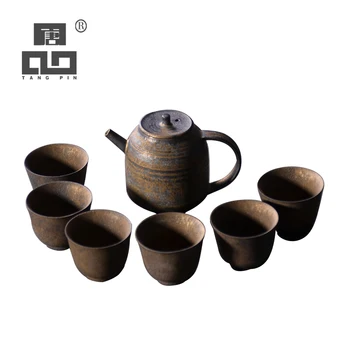 TANGPIN japanese ceramic teapot with 6 teacups chinese kung fu tea set drinkware
TANGPIN japanese ceramic teapot with 6 teacups chinese kung fu tea set drinkware