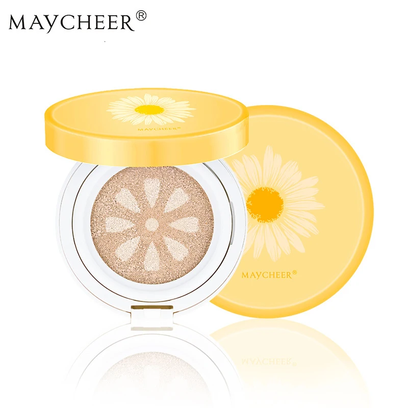 MAYCHEER Brand Chamomile Air Cushion BB & CC Cream Makeup Face Base Liquid Foundation Make Up Concealer Whitening Cosmetic
MAYCHEER Brand Chamomile Air Cushion BB & CC Cream Makeup Face Base Liquid Foundation Make Up Concealer Whitening Cosmetic