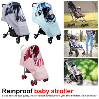 Stroller Accessories Waterproof Rain Cover Transparent Wind Dust Shield Zipper Open For Baby Strollers Pushchairs Raincoat
Stroller Accessories Waterproof Rain Cover Transparent Wind Dust Shield Zipper Open For Baby Strollers Pushchairs Raincoat