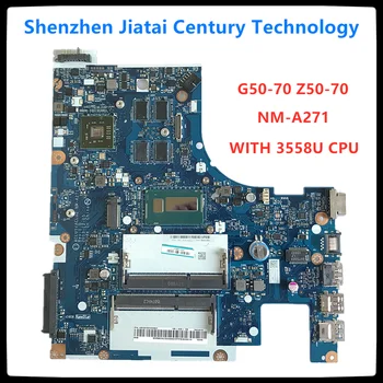 ACLU1/ ACLU2 NM A271 mainboard For LENOVO Z50-70 G50-70 laptop Motherboard WITH PROCESSOR 3558U AND VIDEO CARD 100% full tested
ACLU1/ ACLU2 NM A271 mainboard For LENOVO Z50-70 G50-70 laptop Motherboard WITH PROCESSOR 3558U AND VIDEO CARD 100% full tested