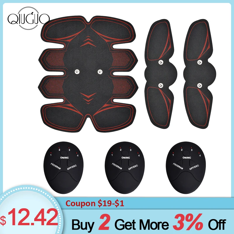 Muscle Stimulator EMS Intelligent Abdomen Arms Massager Fitness Muscle Shoulder Trainer Massage Device Body Slimming Machine
Muscle Stimulator EMS Intelligent Abdomen Arms Massager Fitness Muscle Shoulder Trainer Massage Device Body Slimming Machine