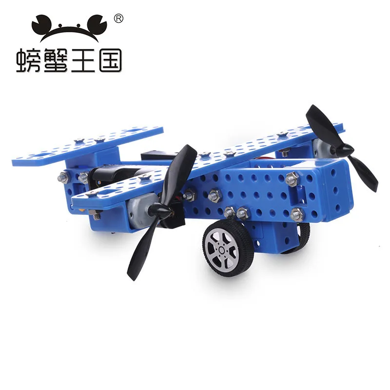 Crab Kingdom DIY Assembled Science And Technology Toy Battle Model Plane General Wheels Propeller Aircraft 43
Crab Kingdom DIY Assembled Science And Technology Toy Battle Model Plane General Wheels Propeller Aircraft 43
