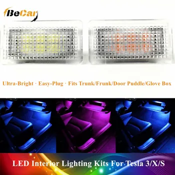 Upgraded Ultra-Bright Easy-Plug Replacement LED Interior Lighting for Tesla Model 3 Model S Model X Fits Trunk Frunk Door Puddle
Upgraded Ultra-Bright Easy-Plug Replacement LED Interior Lighting for Tesla Model 3 Model S Model X Fits Trunk Frunk Door Puddle