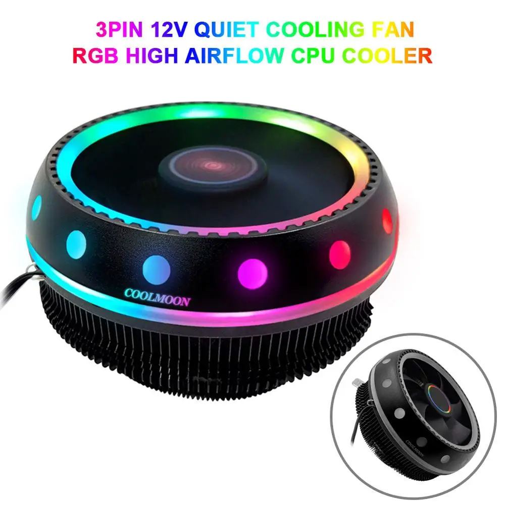 Computer Chassis Fan 120mm 3Pin 12V Silent Cooling Fan RGB Color Changing Computer Cooling CPU Fan
Computer Chassis Fan 120mm 3Pin 12V Silent Cooling Fan RGB Color Changing Computer Cooling CPU Fan