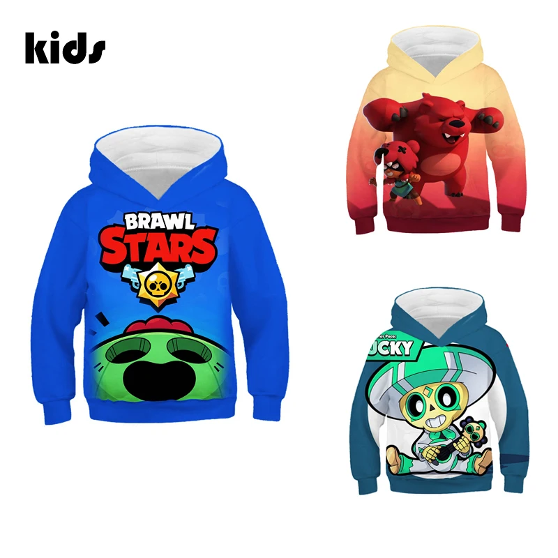 Fashion BRAWL STARS Game Wilderness Fight Star Series Cosplay Anime Hoodies 3D Print Sweatshirt Cool Kids Game Casual Hoodies
Fashion BRAWL STARS Game Wilderness Fight Star Series Cosplay Anime Hoodies 3D Print Sweatshirt Cool Kids Game Casual Hoodies