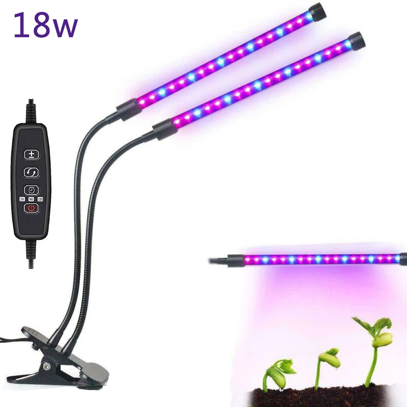LED Plant Growth Light Dimmable Timing Flexible Clip On Gardening Lamp USB LED Plant Grow Light for home diy tools parts 2019
LED Plant Growth Light Dimmable Timing Flexible Clip On Gardening Lamp USB LED Plant Grow Light for home diy tools parts 2019