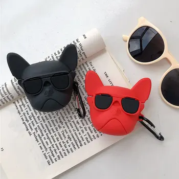 For Airpod Case Cute Dog Heandphone Cover for Airpods Earphone Case Silicone Charing Box Cover Headset Earbuds Case for Earpods
For Airpod Case Cute Dog Heandphone Cover for Airpods Earphone Case Silicone Charing Box Cover Headset Earbuds Case for Earpods