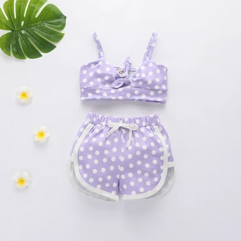 Emmababy Toddler Baby Girl Clothes Sleeveless Sling Vest Crop Tops Short Pants 2Pcs Outfits Polka Dot Sunsuit Set
Emmababy Toddler Baby Girl Clothes Sleeveless Sling Vest Crop Tops Short Pants 2Pcs Outfits Polka Dot Sunsuit Set