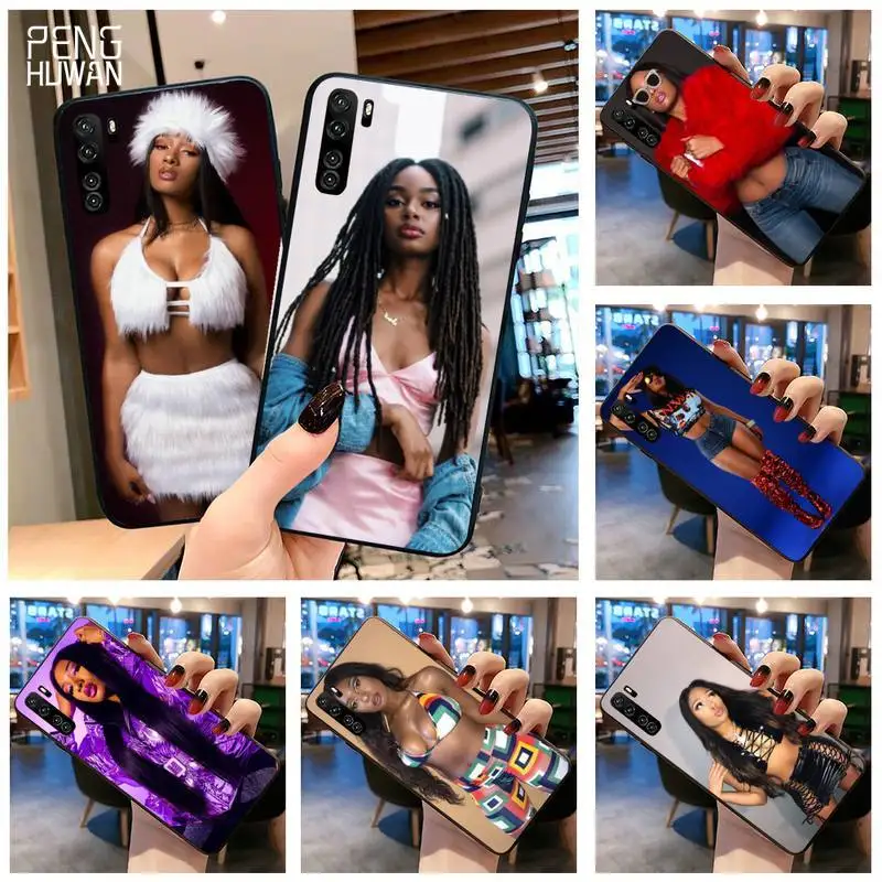 Мягкий чехол PENGHUWAN с Меган той для телефона Huawei P40 P30 P20 lite Pro Mate 30 20 P Smart 2019 prime |