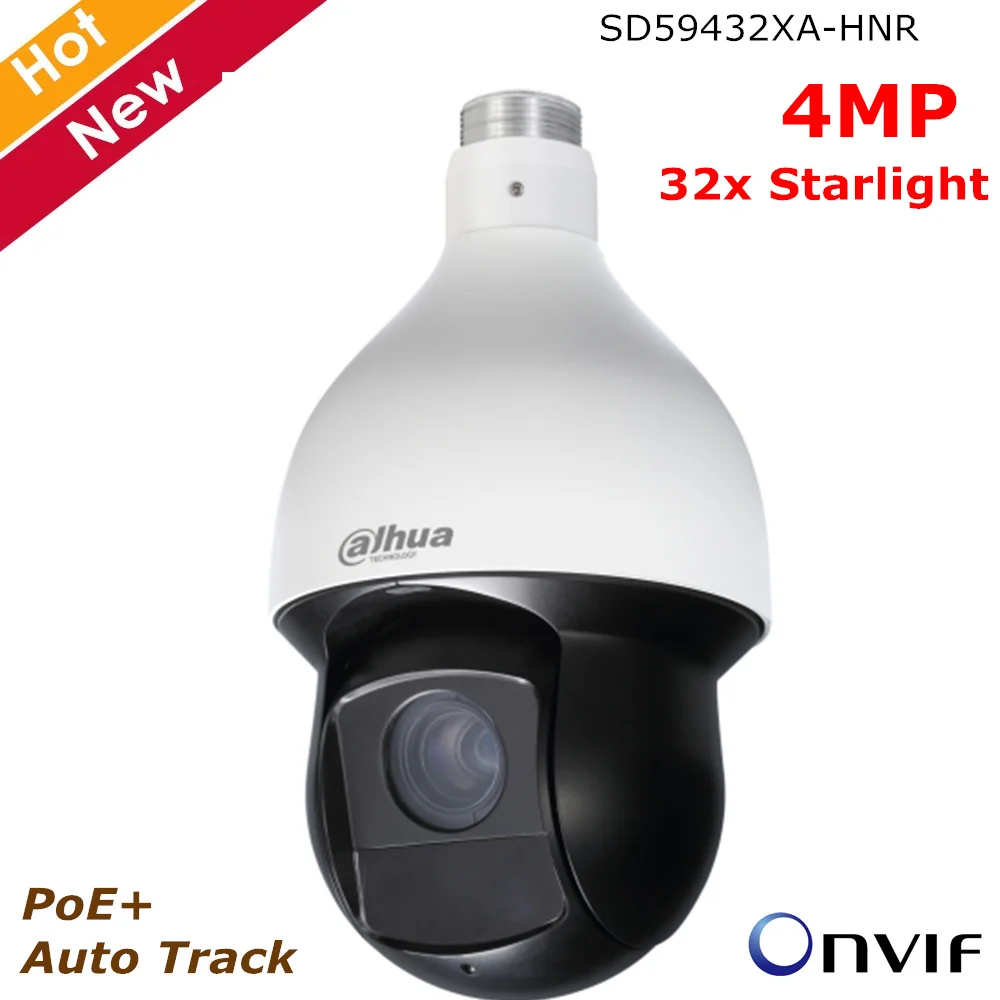 Dahua PTZ IP Camera SD59432XA-HNR 4MP 32x Starlight Optical Zoom POE+ H.265+ SMD Auto Tracking Perimeter Protection Onvif Camera
Dahua PTZ IP Camera SD59432XA-HNR 4MP 32x Starlight Optical Zoom POE+ H.265+ SMD Auto Tracking Perimeter Protection Onvif Camera
