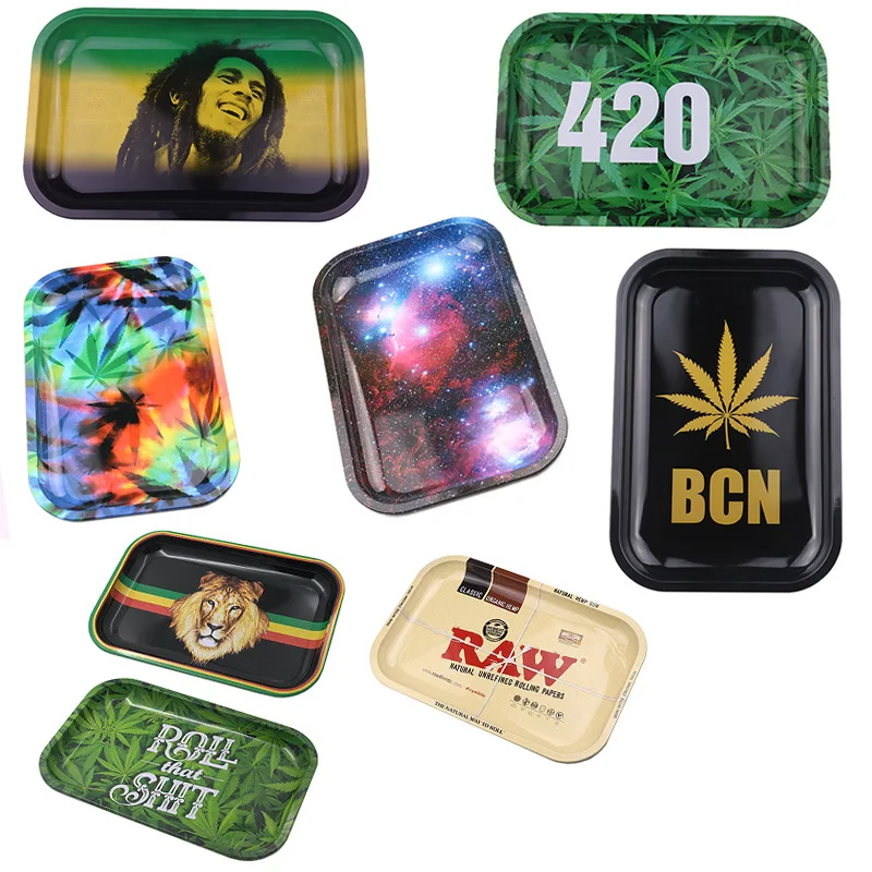 28.8*18.8cm Metal rolling tray HD pattern printing tobacco cigarette Printed Tobacco Cigarette Holder Smoking Accessories
28.8*18.8cm Metal rolling tray HD pattern printing tobacco cigarette Printed Tobacco Cigarette Holder Smoking Accessories