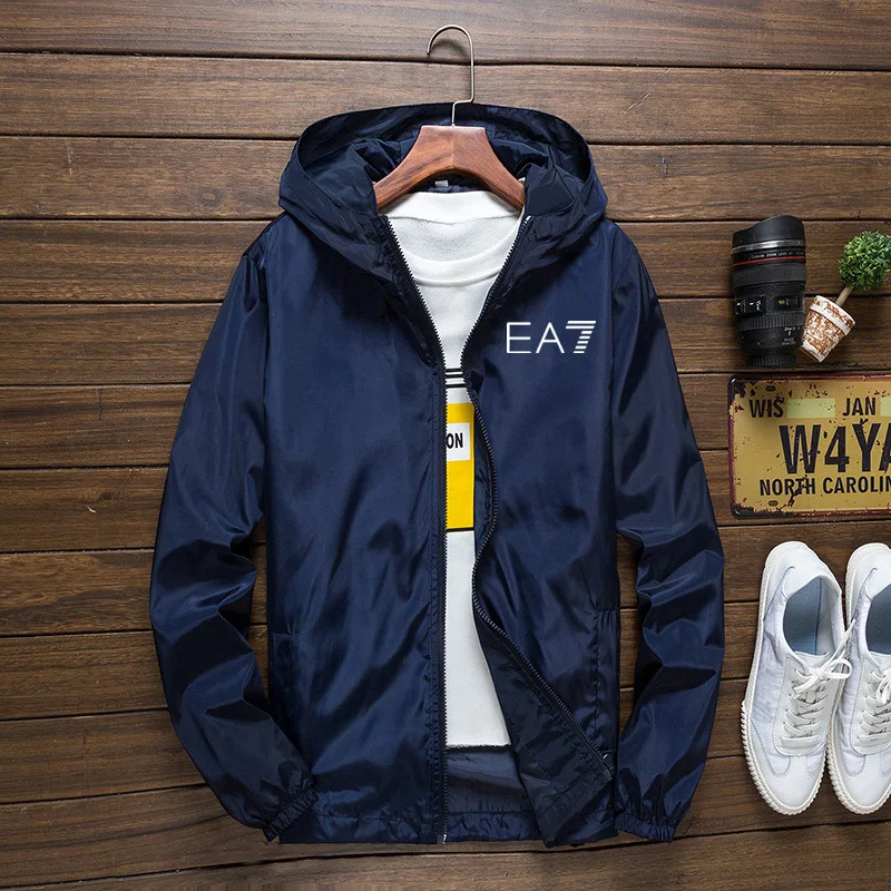 brand clothing Jacket 2020 Spring/Fall Men's Hooded Jacket Fashion Printing Windbreaker Waterproof Casual Men Jacket Zipper Coat
brand clothing Jacket 2020 Spring/Fall Men's Hooded Jacket Fashion Printing Windbreaker Waterproof Casual Men Jacket Zipper Coat