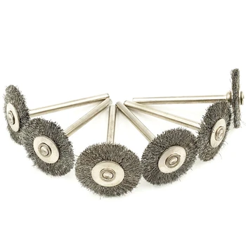 Promotion! 100Pcs For Dremel Rotary Wire Brushes Wheels Set 3.0Mm Shank For Dremel Accessories Wood Metalwoking Tools
Promotion! 100Pcs For Dremel Rotary Wire Brushes Wheels Set 3.0Mm Shank For Dremel Accessories Wood Metalwoking Tools