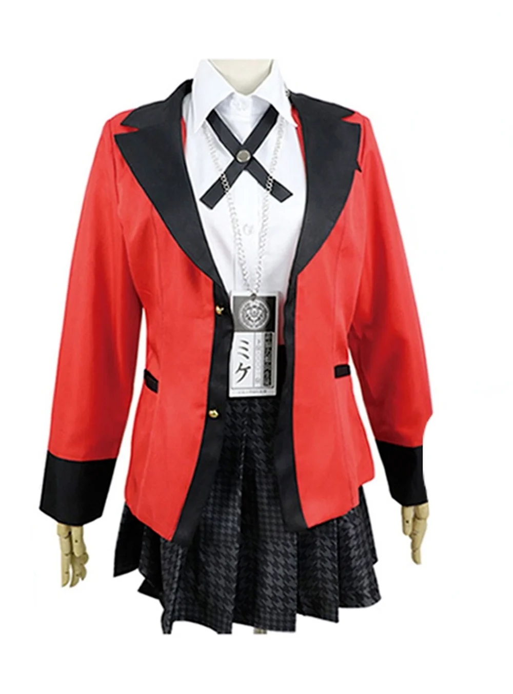 Kakegurui Jabami Yumeko Yomoduki Runa Full Cosplay Costumes High School Girl Student Uniform
Kakegurui Jabami Yumeko Yomoduki Runa Full Cosplay Costumes High School Girl Student Uniform