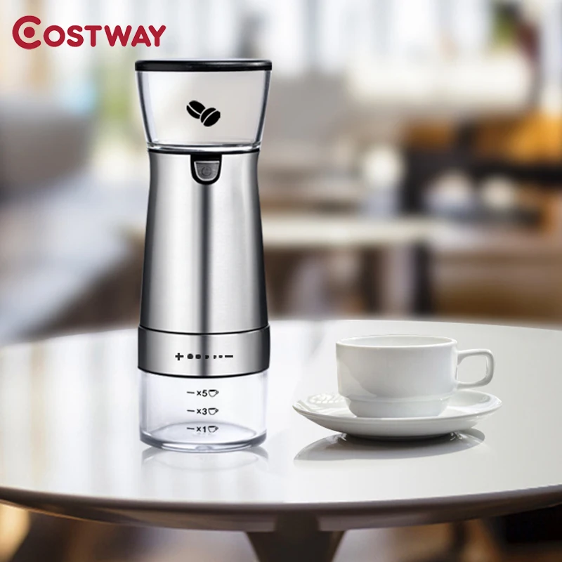Portable Electric Coffee Maker Mini Coffee Bean Grinder Grinding Small Coffee Grinder Coffee Grinder USB Handheld Coffee Machine
Portable Electric Coffee Maker Mini Coffee Bean Grinder Grinding Small Coffee Grinder Coffee Grinder USB Handheld Coffee Machine
