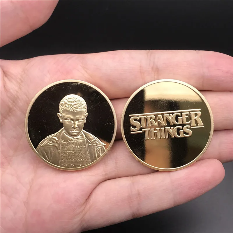 Film Television Drama Stranger Things Periphery Commemorative Coin Eleven Cosplay Metal Collection Coin Commemorative Coin Gift
Film Television Drama Stranger Things Periphery Commemorative Coin Eleven Cosplay Metal Collection Coin Commemorative Coin Gift