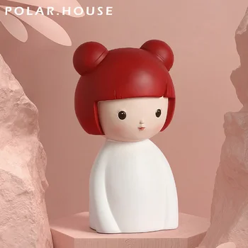 Japanese Style Cute Girl Figurines Resin Kids Room Decor Crafts Simple Design Girl Figure Home Decoration Accessories & Gifts
Japanese Style Cute Girl Figurines Resin Kids Room Decor Crafts Simple Design Girl Figure Home Decoration Accessories & Gifts