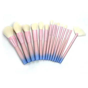 14pcs Makeup Brushes Set Gradient Color Cosmetic Powder Eye Shadow Foundation Blush Blending Beauty Make Up Brush Maquiagem
14pcs Makeup Brushes Set Gradient Color Cosmetic Powder Eye Shadow Foundation Blush Blending Beauty Make Up Brush Maquiagem