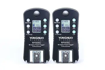 YONGNUO RF605C 605 Flash Speedlite Trigger Shutter Wireless Remote Control Flash Trigger Transceiver for Canon DSLR Camera R40
YONGNUO RF605C 605 Flash Speedlite Trigger Shutter Wireless Remote Control Flash Trigger Transceiver for Canon DSLR Camera R40