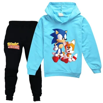 Boys Sonic the Hedgehog Clothing Autumn Winter Cotton Hoodies+ pants Outfits Sets Kids Birthday Suit Long Sleeve Hoodies Clothes
Boys Sonic the Hedgehog Clothing Autumn Winter Cotton Hoodies+ pants Outfits Sets Kids Birthday Suit Long Sleeve Hoodies Clothes