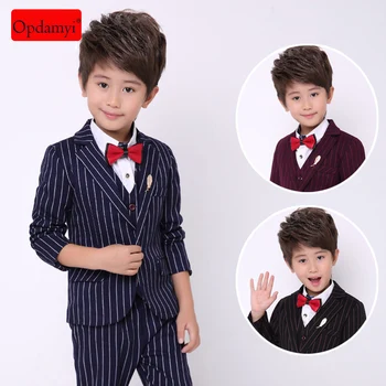 Children Boy Suit Suit Boy Wedding Dress Tuxedo Suitable for Kids Boys Birthday Costume Suit + Jacket + Shirt + Pants 
Children Boy Suit Suit Boy Wedding Dress Tuxedo Suitable for Kids Boys Birthday Costume Suit + Jacket + Shirt + Pants