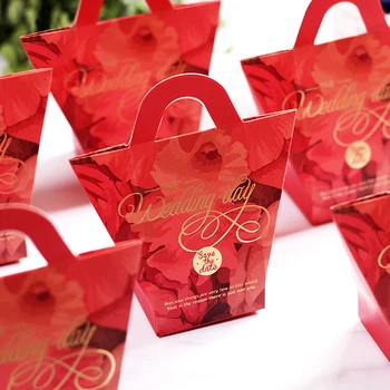 50pcs Creative Paper Style T Candy Box Chocolate Gift Box Handbag For Wedding Bonbonniere Bridal Shower Birthday Party Supply 
50pcs Creative Paper Style T Candy Box Chocolate Gift Box Handbag For Wedding Bonbonniere Bridal Shower Birthday Party Supply