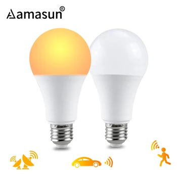 E27 LED Radar Sensitive Light Bulb Energy Saving Auto On Off Smart Detection Motion Sensor Light 85-265V 10W 15W 20W Lampada LED
E27 LED Radar Sensitive Light Bulb Energy Saving Auto On Off Smart Detection Motion Sensor Light 85-265V 10W 15W 20W Lampada LED
