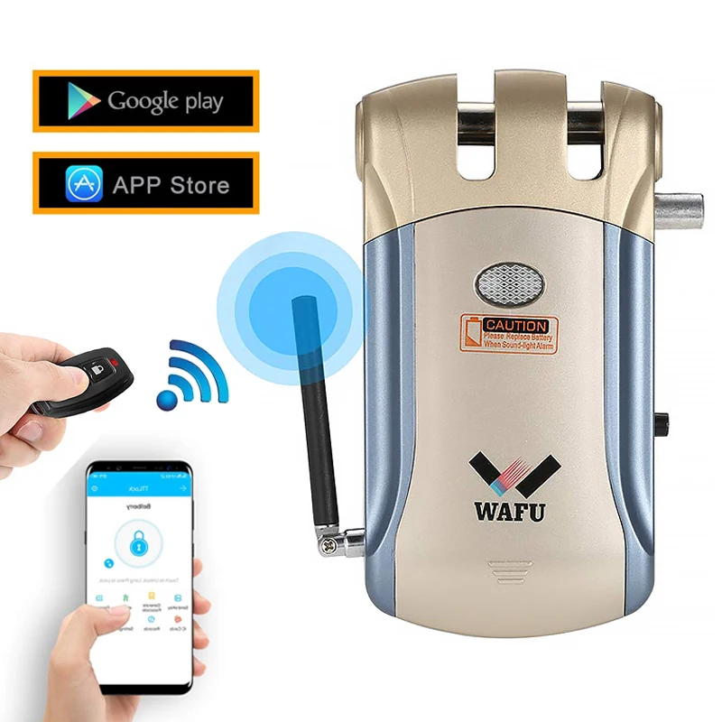 Smart Door Lock Wireless Control Home Security Door Support Remote Control Unlock And Indoor Button And Mobile App Unlocks Locks
Smart Door Lock Wireless Control Home Security Door Support Remote Control Unlock And Indoor Button And Mobile App Unlocks Locks