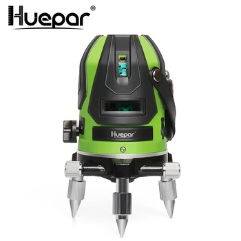 Huepar Multi-Line Laser Level Green Beam Self-leveling Four Vertical and One Horizontal Lines with Down Plumb Dot Laser Tool
Huepar Multi-Line Laser Level Green Beam Self-leveling Four Vertical and One Horizontal Lines with Down Plumb Dot Laser Tool