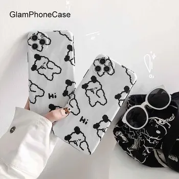GlamPhoneCase Cute Line Dog Phone Case For iPhone11Pro/Max X XS Max XR Soft Silicone Cover For iPhone11 7 8 6 6s Plus Case
GlamPhoneCase Cute Line Dog Phone Case For iPhone11Pro/Max X XS Max XR Soft Silicone Cover For iPhone11 7 8 6 6s Plus Case