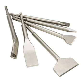 6Pcs SDS Plus Hammer Drill Chisel Kit Rotary Hammer SDS Bits Kit for Concrete Masonry Granite
6Pcs SDS Plus Hammer Drill Chisel Kit Rotary Hammer SDS Bits Kit for Concrete Masonry Granite