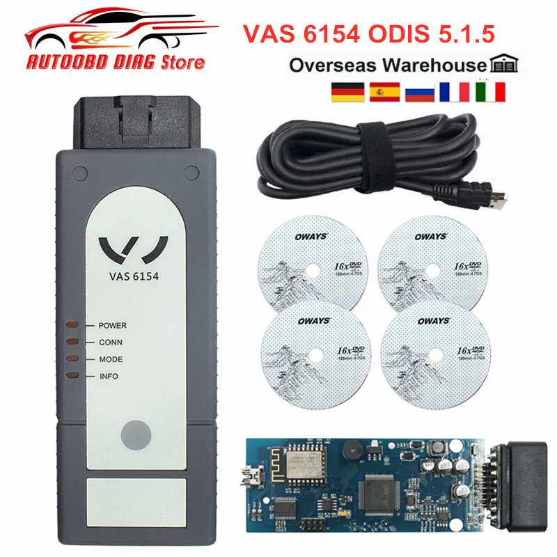 New Arrival WIFI VAS6154 ODIS 5.1.5+Keygen V5.1.5 VAS 6154 OKI Full Chip For VAG Diagnostic Tool Better Than VAS5054 Scanner
New Arrival WIFI VAS6154 ODIS 5.1.5+Keygen V5.1.5 VAS 6154 OKI Full Chip For VAG Diagnostic Tool Better Than VAS5054 Scanner