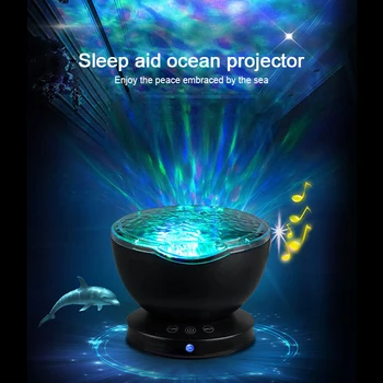 USB Ocean Wave Projector LED Night Light With USB Remote Control TF Cards Music Player Speaker Aurora Dropship Projection
USB Ocean Wave Projector LED Night Light With USB Remote Control TF Cards Music Player Speaker Aurora Dropship Projection