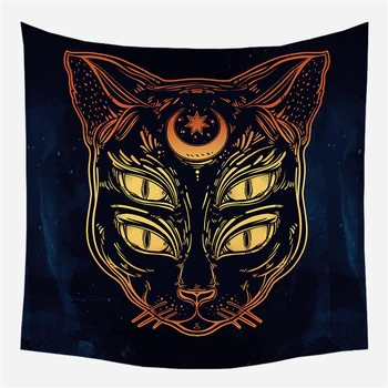 Psychedelic Totem Tapestry Tarot Cat Ouija Hippie Witchcraft Wall Hanging Fabrics Boho Decor Mysterious Divination Blanket Cloth
Psychedelic Totem Tapestry Tarot Cat Ouija Hippie Witchcraft Wall Hanging Fabrics Boho Decor Mysterious Divination Blanket Cloth