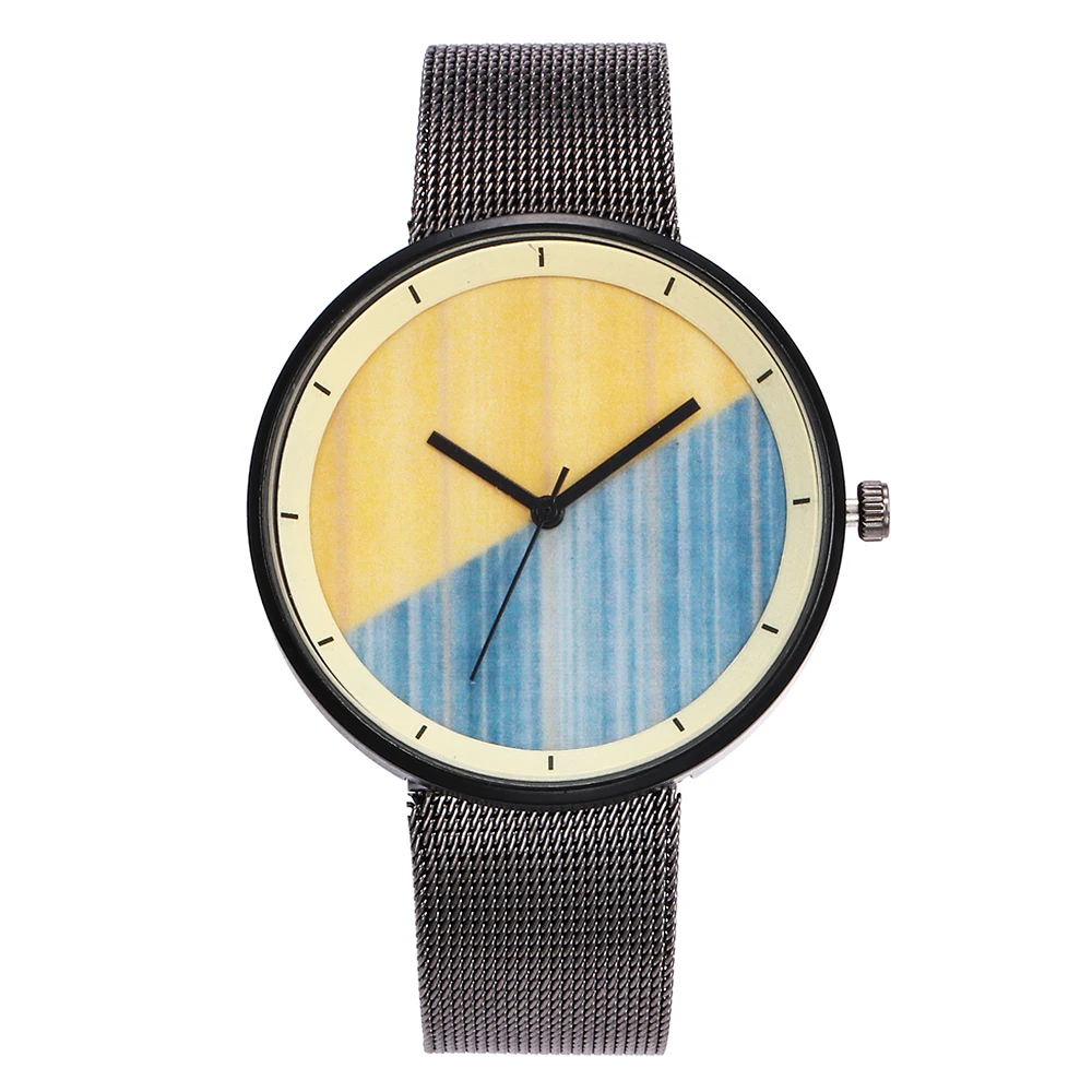Wood pattern dial quartz watch Pin buckle men's sports watches ultra-thin alloy mesh strap casual wrist watch
Wood pattern dial quartz watch Pin buckle men's sports watches ultra-thin alloy mesh strap casual wrist watch
