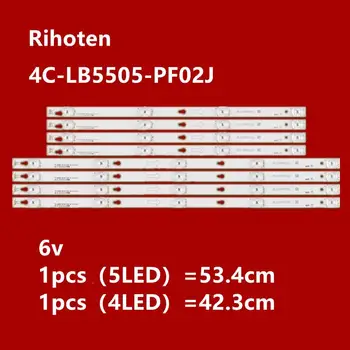 LED BacklightL strip 4C-LB5505-PF02J 4C-LB5505-PF02J 4C-LB5505/04-HR06/14J For 55M1A 55K2U LVU550ND1L SD9W09
LED BacklightL strip 4C-LB5505-PF02J 4C-LB5505-PF02J 4C-LB5505/04-HR06/14J For 55M1A 55K2U LVU550ND1L SD9W09