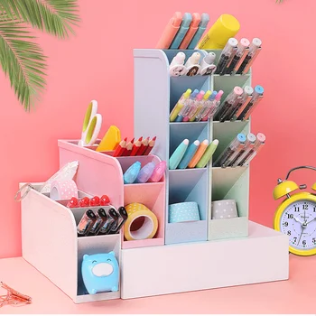 Grid Multi-function Desktop Pen Holder Clip Card Storage Box Make Up Brush Holder Desk Pencil Organizer Sundries Storage
Grid Multi-function Desktop Pen Holder Clip Card Storage Box Make Up Brush Holder Desk Pencil Organizer Sundries Storage