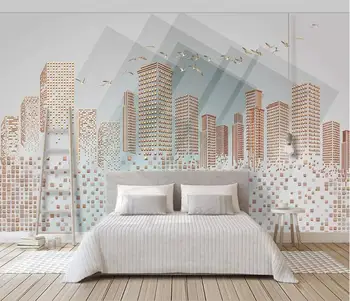 CJSIR Custom 3d Wallpaper Geometric Square 3d Stereo City Bird Background Wall Papel De Parede 3d Wallpaper Flooring Mural Decor
CJSIR Custom 3d Wallpaper Geometric Square 3d Stereo City Bird Background Wall Papel De Parede 3d Wallpaper Flooring Mural Decor