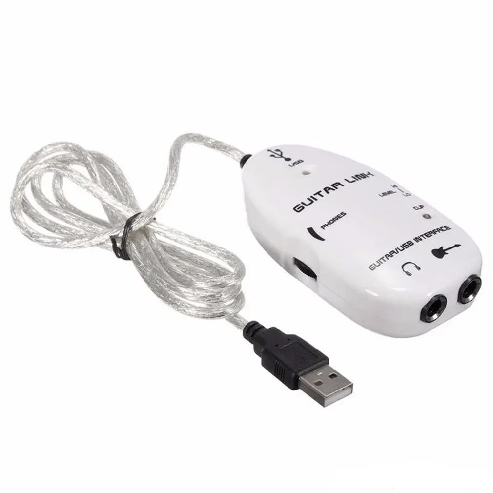 Guitar Cable Audio USB Link Interface Adapter For MAC/PC Music Recording Accessories For Guitarra Players Gift
Guitar Cable Audio USB Link Interface Adapter For MAC/PC Music Recording Accessories For Guitarra Players Gift